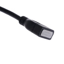 HDMI 90 Degree Male to Female Connector Cable for 1.4 TV HDTV 15cm Black