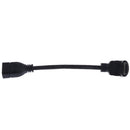 HDMI 90 Degree Male to Female Connector Cable for 1.4 TV HDTV 15cm Black
