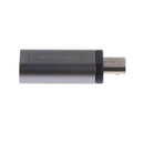 Micro USB 3.0 Male to USB Type-C Female Converter Data Transfer OTG Adapter For Samsung Galaxy S7/S7 Edge, Nexus 5/6 and More Micro USB Devices Grey