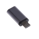 Micro USB 3.0 Male to USB Type-C Female Converter Data Transfer OTG Adapter For Samsung Galaxy S7/S7 Edge, Nexus 5/6 and More Micro USB Devices Grey