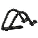 Flexible Arm Dual Clamp Hot Shoe Flash Bracket Holder For Canon Nikon Camera
