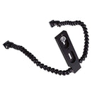 Flexible Arm Dual Clamp Hot Shoe Flash Bracket Holder For Canon Nikon Camera