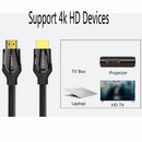 Premium HDMI Cable Lead v2.0 High Speed HDTV 4K@60hz 1080p 3D for Laptop 2m