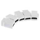 5 Piece HDTV F/F Coupler Extender Adapter Female Plug Cable Extension Connector