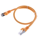 CAT6a SSTP /SFTP Shielded Network LAN Patch Ethernet Cable RJ45 Cord 1000 Mbps 0.5m