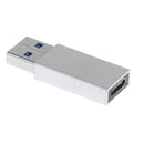 Type-c to USB3.0 Connector Data Adapter Male to Female Plug Converter Silver