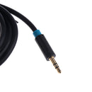 Gold Plated 3.5mm 1/8'' Male Stereo to 6.5/6.35mm 1/4''Male Stereo Audio Cable 1.5m