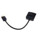 1080P HDMI to VGA Male to Female Output Video Cable Converter For Projector with Audio No Power Supply