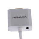 HDMI to VGA Adapter w/ Audio Male to Female Converter Cord for Laptop TV