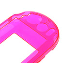 Crystal Hard Skin Case Cover For Sony PSV2000 Remote Controller Rose Red