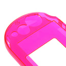 Crystal Hard Skin Case Cover For Sony PSV2000 Remote Controller Rose Red