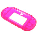 Crystal Hard Skin Case Cover For Sony PSV2000 Remote Controller Rose Red