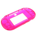 Crystal Hard Skin Case Cover For Sony PSV2000 Remote Controller Rose Red