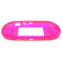 Crystal Hard Skin Case Cover For Sony PSV2000 Remote Controller Rose Red