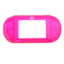 Crystal Hard Skin Case Cover For Sony PSV2000 Remote Controller Rose Red