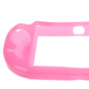 Shockproof Silicone Protection Cover Case Skin for Sony PS Play station Vita PSV Console Pink