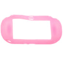 Shockproof Silicone Protection Cover Case Skin for Sony PS Play station Vita PSV Console Pink