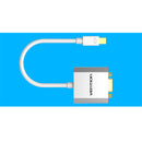 Mini DisplayPort to VGA Converter DP Cables Adapter Male to Female 1080P