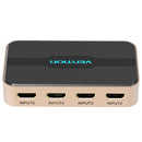 4KX2K 5port HDMI Switch Switcher Adapter 5X1 3D Full HD1080p &Remote Control