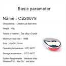 4GB Jewelry Crystal USB2.0 Flash Drive Memory U Disk For PC Laptop Necklace