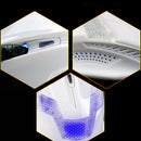 White 2000 DPI 6 Buttons LED USB Optical Wired Gaming Mouse For Gamer Laptop PC
