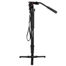 Kingjoy MP3008 167cm/66" Multi-functional Monopod W/ Fluid Drag Damping Pan
