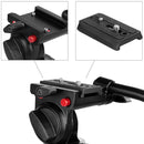 Kingjoy MP3008 167cm/66" Multi-functional Monopod W/ Fluid Drag Damping Pan