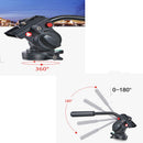 Kingjoy MP3008 167cm/66" Multi-functional Monopod W/ Fluid Drag Damping Pan