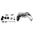Full Housing Case W/ Buttons Parts For Xbox One Elite Game Controller Silver