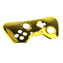 Chrome Housing Shell Skins Case Cover For Xbox One Elite Controller Gold