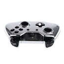 Chrome Housing Shell Skins Case Cover For Xbox One Elite Controller Silver