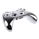 Chrome Housing Shell Skins Case Cover For Xbox One Elite Controller Silver