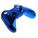 Chrome Housing Shell Skins Case Cover For Xbox One Elite Controller Blue