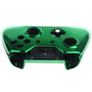 Chrome Housing Shell Skins Case Cover For Xbox One Elite Controller Green