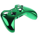 Chrome Housing Shell Skins Case Cover For Xbox One Elite Controller Green