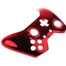 Chrome Housing Shell Skins Case Cover For Xbox One Elite Controller Red