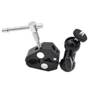 Camera Clamp Ball Head Magic Friction Arm Mount Super Crab Clamp Articulating for DJI Ronin Gimbal DSLR LCD Monitor