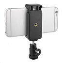 1/4'' Tripod Mount Screw Flash Hot Shoe Adapter w/ Phone Clip for Nikon DSLR Camera/ Mobile Phone