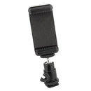 1/4'' Tripod Mount Screw Flash Hot Shoe Adapter w/ Phone Clip for Nikon DSLR Camera/ Mobile Phone
