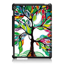 Colorful Tree Smart Folio Stand PU Leather Case Auto Sleep/ Wake UP Cover for Huawei Mediapad M3 Lite 10.1