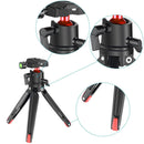 Portable Digital Camera Mount Tripod with Ball Head For GoPro Mobile Phone