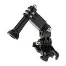 Helmet Curved J-Hook Adhesive Buckle Mount Flat Base w/ ScrewS for GoPro Hero 3 3+ 4 5 Sports Camera