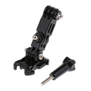Helmet Curved J-Hook Adhesive Buckle Mount Flat Base w/ ScrewS for GoPro Hero 3 3+ 4 5 Sports Camera