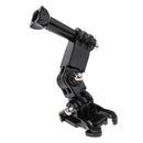 Helmet Curved J-Hook Adhesive Buckle Mount Flat Base w/ ScrewS for GoPro Hero 3 3+ 4 5 Sports Camera