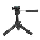 Portable Camera Desktop Travel Tripod w/ 3-way Pan Head for Canon Nikon Cam