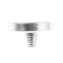 Metal 10mm Camera Flat Shutter Release Button Adapter For Nikon Fujifilm X100F/XT20/xpro1/X-E2 Silver