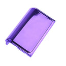 Full Buttons Set Replacement Parts Chrome Triggers for Sony PS4 Controller Purple