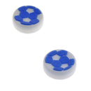 Anti-slip Silicone ThumbGrips Thumbstick Caps Case Cover for Game Controller Blue And White