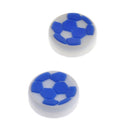 Anti-slip Silicone ThumbGrips Thumbstick Caps Case Cover for Game Controller Blue And White