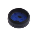 Anti-slip Silicone ThumbGrips Thumbstick Caps Case Cover for Game Controller Blue And Black